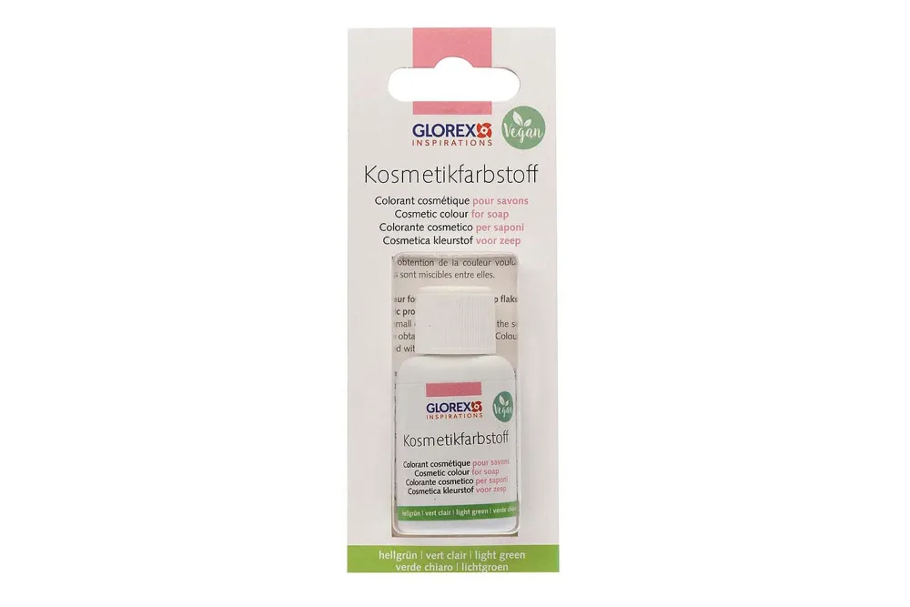 Glorex Seifen-Kosmetik-Farbstoff Hellgrün | 20 ml