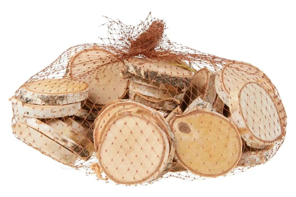 Glorex Holzscheiben Lichtnussbaum | 350 g | 1 Stück