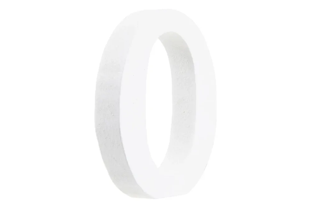 Glorex Buchstabe O aus MDF | 5.5 × 0.9 cm