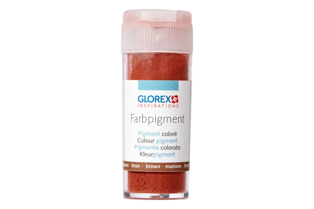 Glorex Farbpigmente Braun | 14 ml