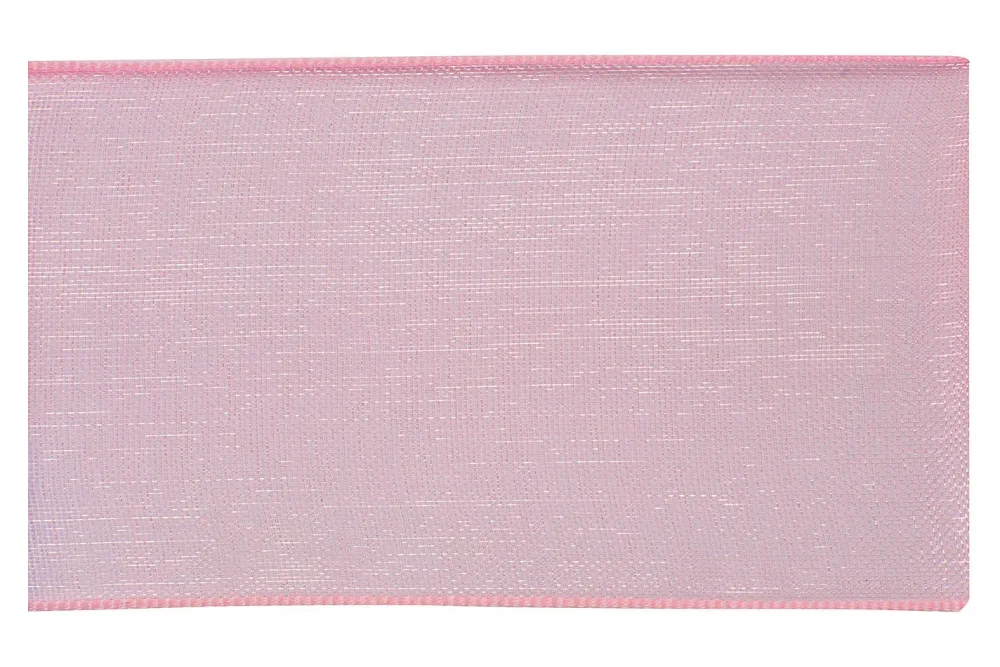Glorex Organza-Band Rosa | 38 mm × 5 m