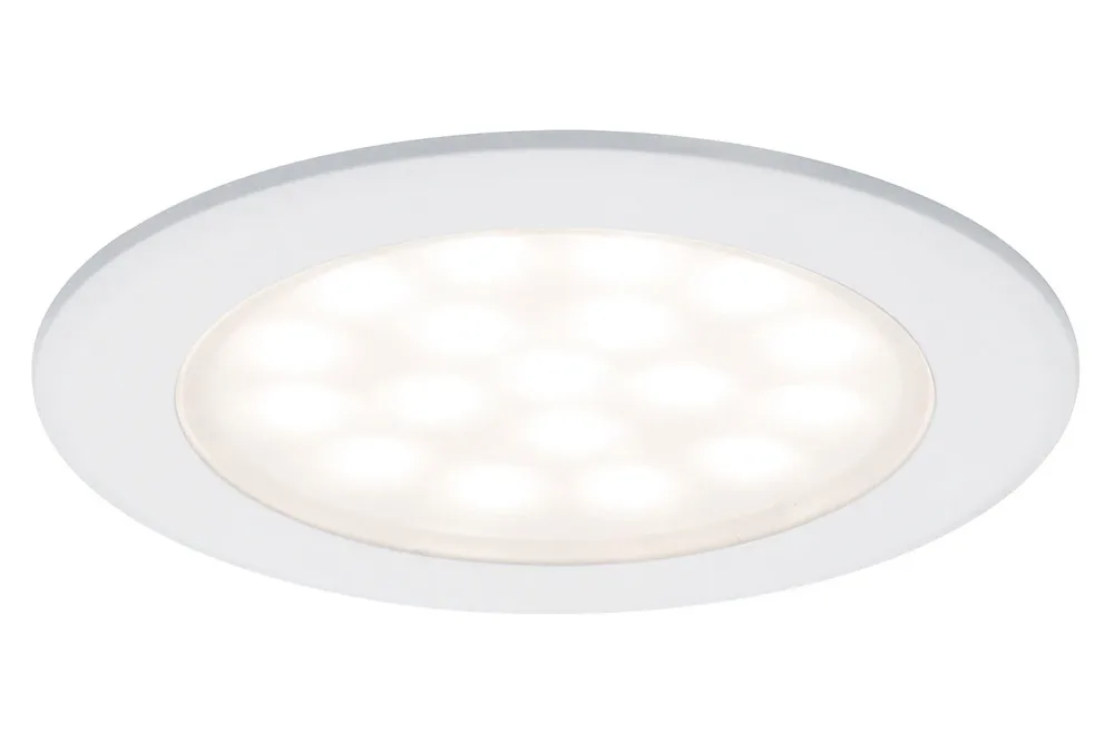 Paulmann 99921 LED-Einbauleuchte 2er Set Weiß (matt)