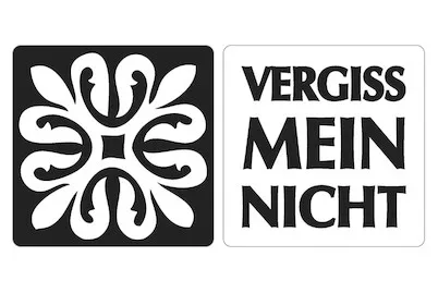 Rayher Labels Ornament Vergissmeinnicht | 2 Stück