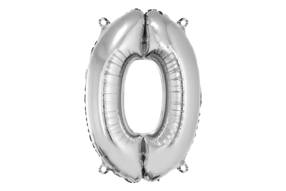 Rayher Folienballon Silber | 96 cm