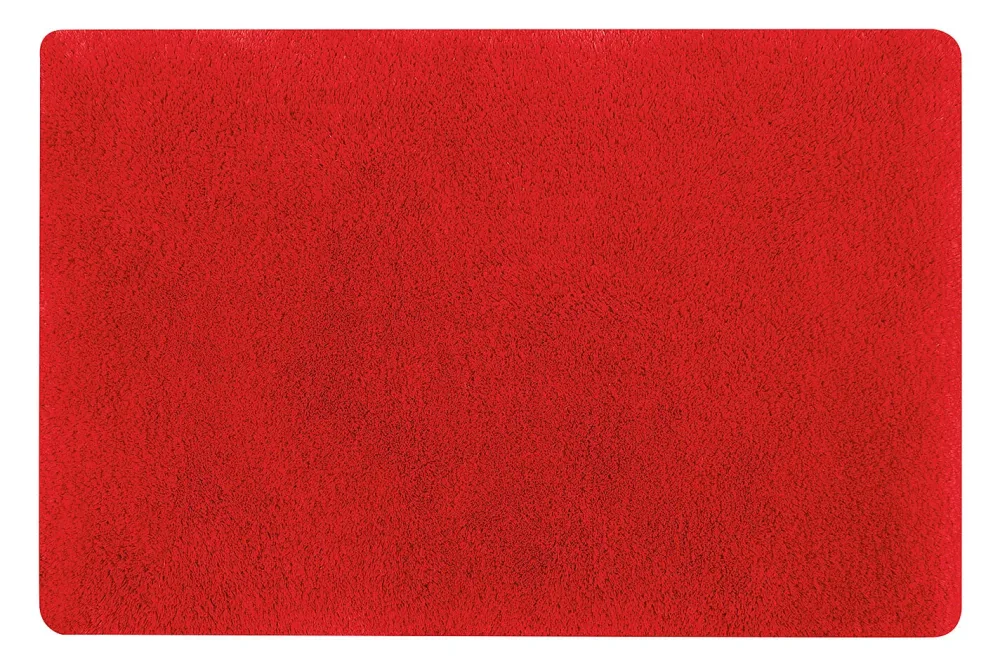 Spirella Fino Badteppich Rot | 0.6 × 0.9 m