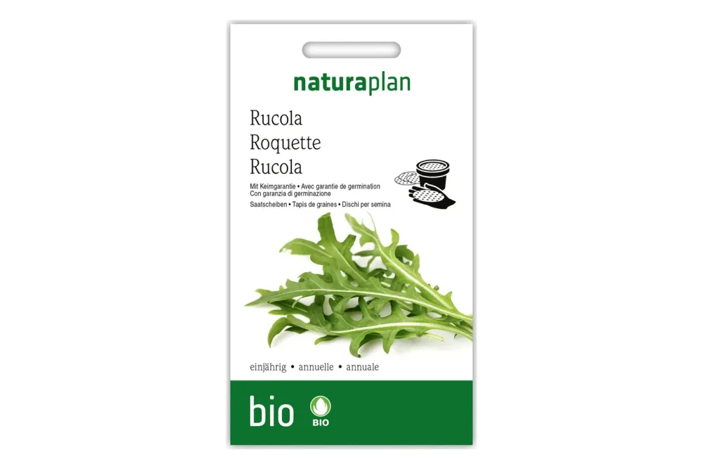 Coop Naturaplan Bio-Saatplatte Rucola