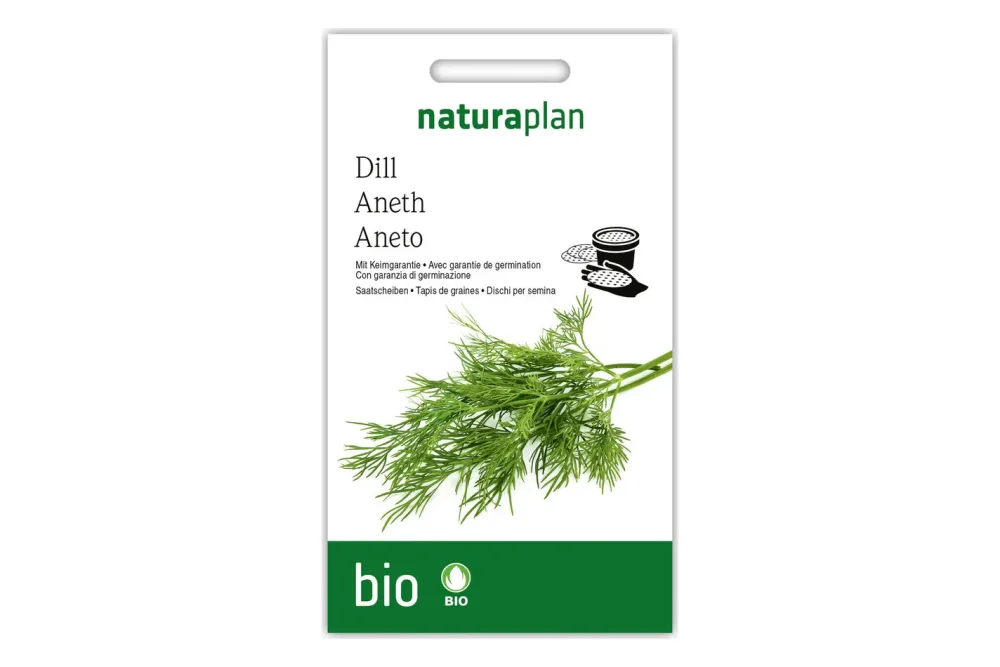 Naturaplan Bio-Saatplatte Dill