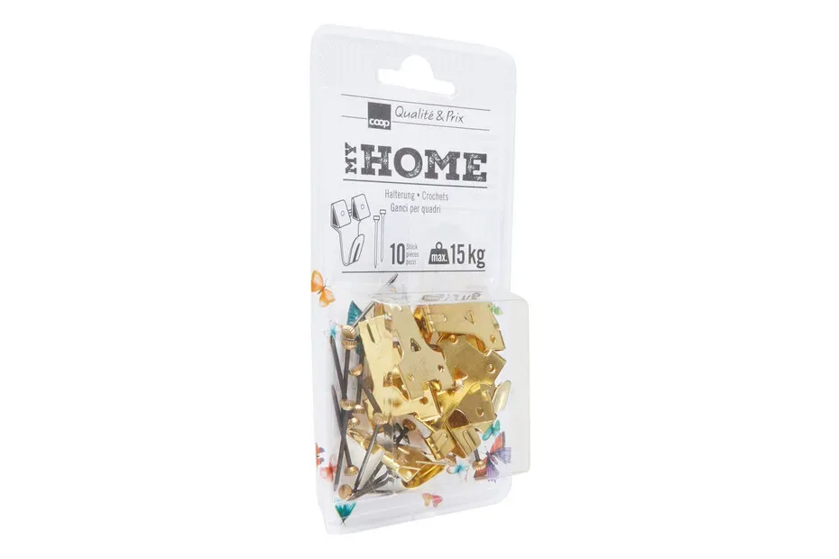 My Home Halterung Gold | 15 kg | 10 Stück