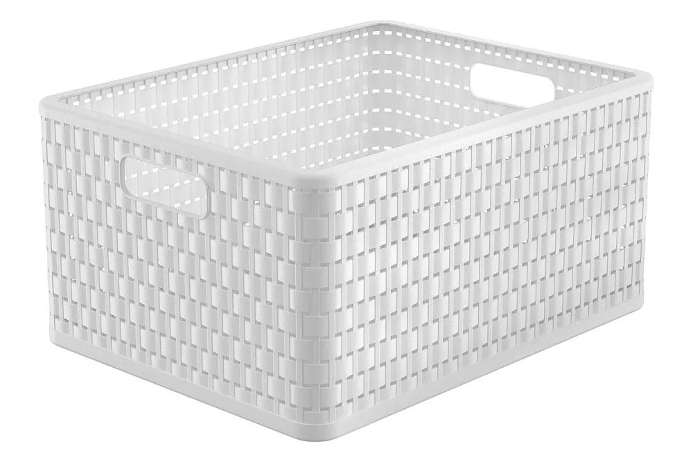 Rotho Korb Country Weiss | A4+ | 28 l