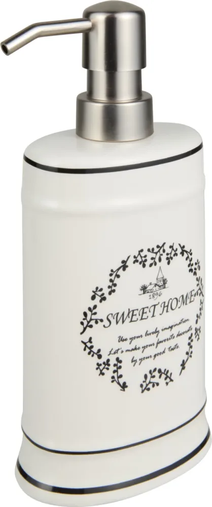 DIAQUA Seifenspender SWEET HOME weiss