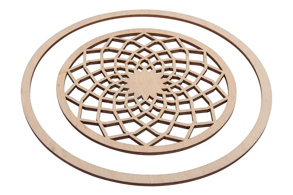Rayher Holzscheibe Dream Filigran | ⌀ 13 cm