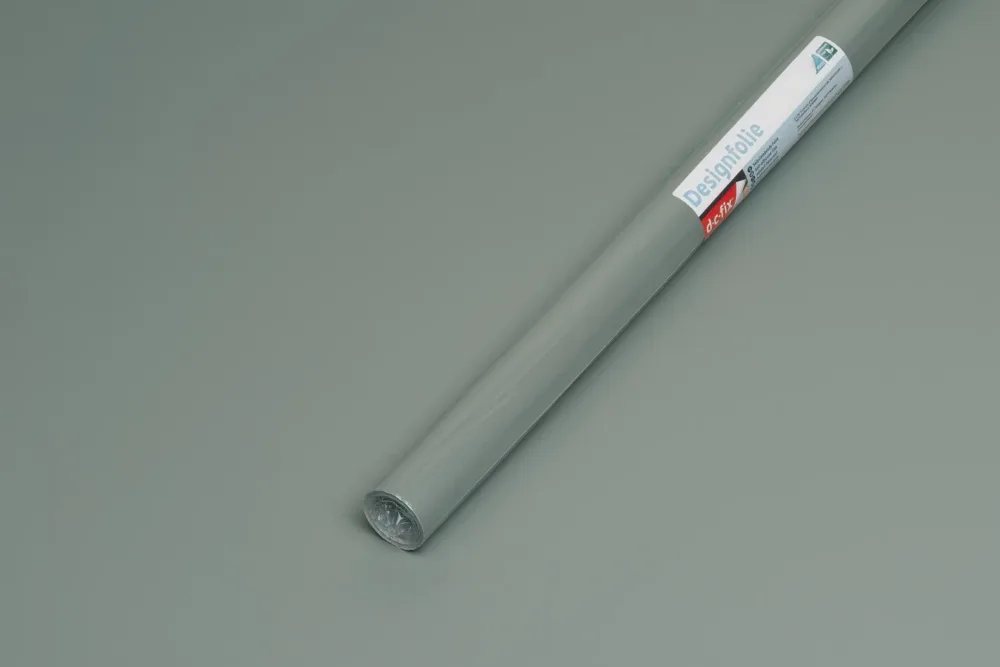 d-c-fix Selbstklebefolie Uni Seidenmatt Grau | 45 × 200 cm