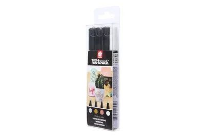 Sakura Pen-Touch Marker Metallic | 4 Stück