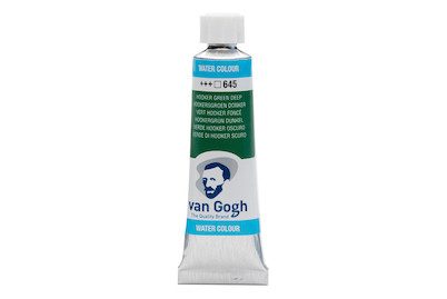 Van Gogh Aquarellfarbe Hookergrün Dunkel | 10 ml