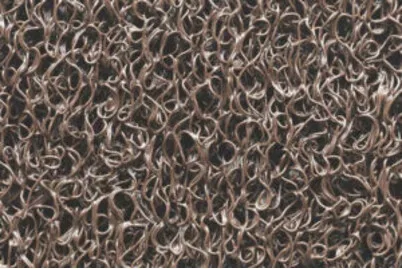 Schmutzschleuse Curly braun 120cm