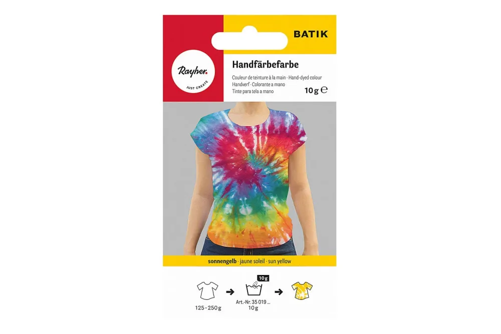 Rayher Batik-Handfärbefarbe Sonnengelb | 10 g
