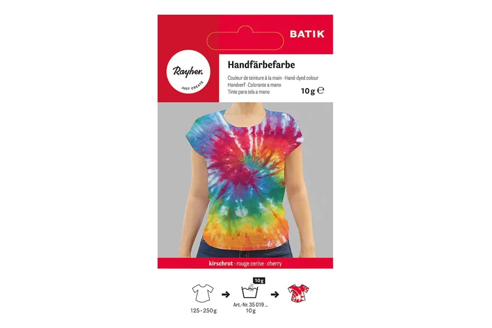 Rayher Batik-Handfärbefarbe Kirsche | 10 g