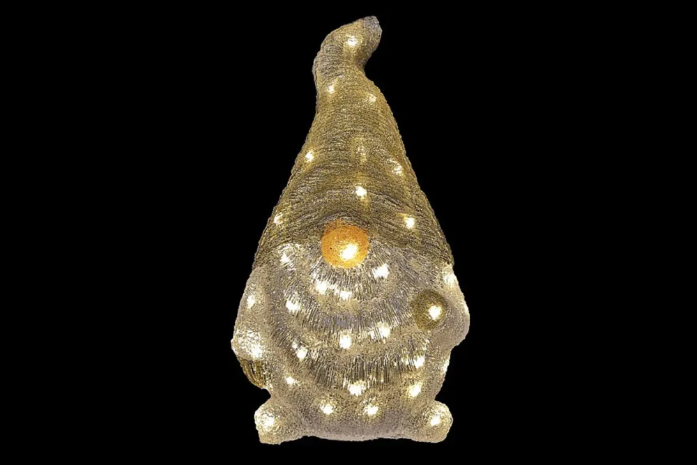 LED Zwerg acryl mit Mütze 50cm