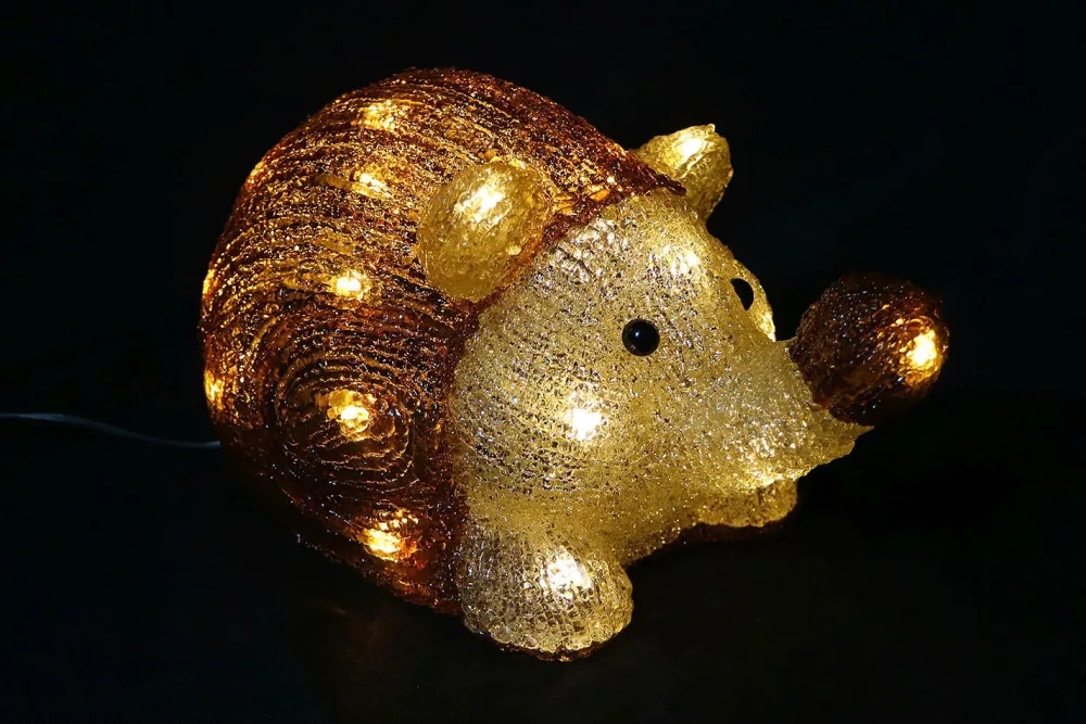LED Igel acryl 18cm warmwhite