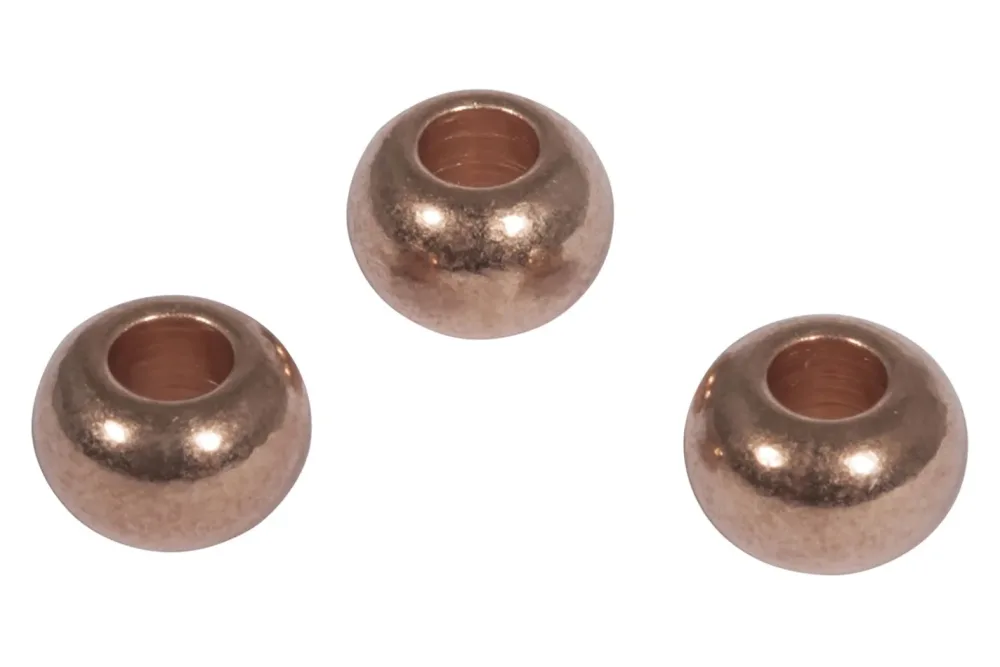 Rayher Metall-Perlen | ⌀ 6 mm | 6 Stück