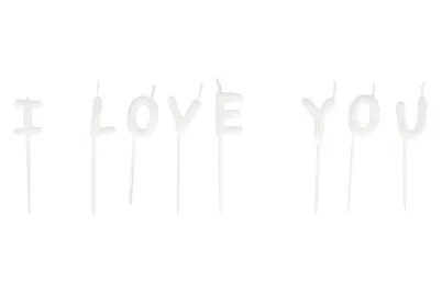 Rayher Kerzensticks I Love You | 2 × 8 cm