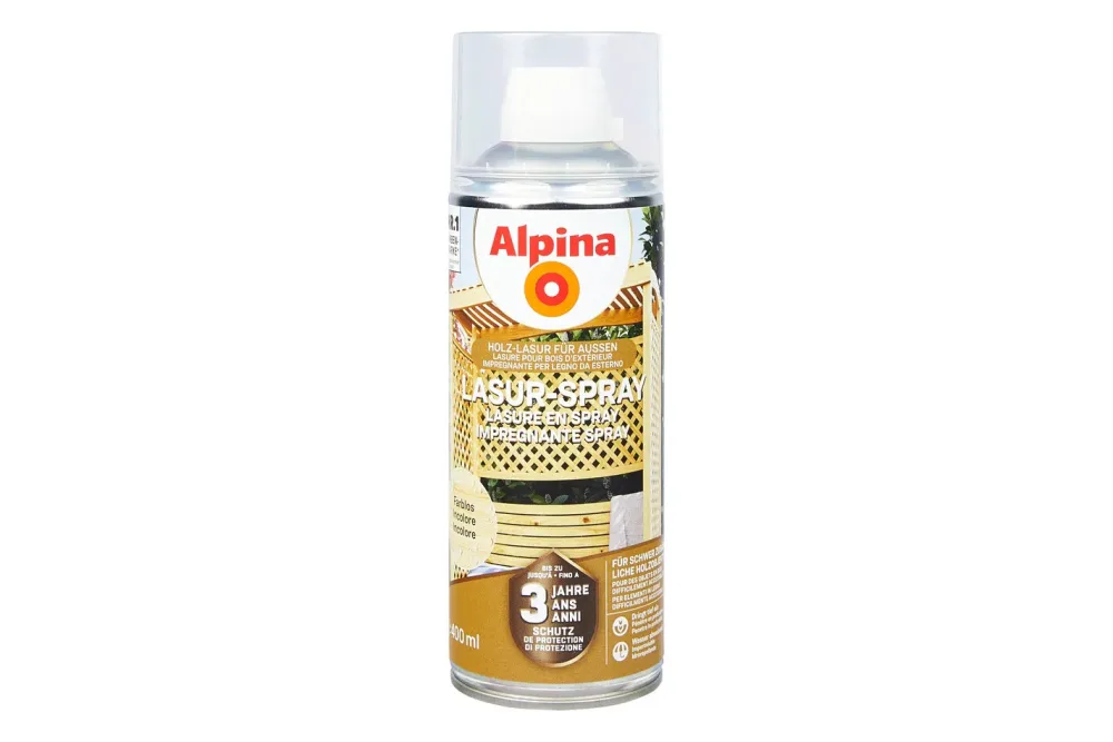 Alpina Lasur-Spray Farblos | 0.4 l