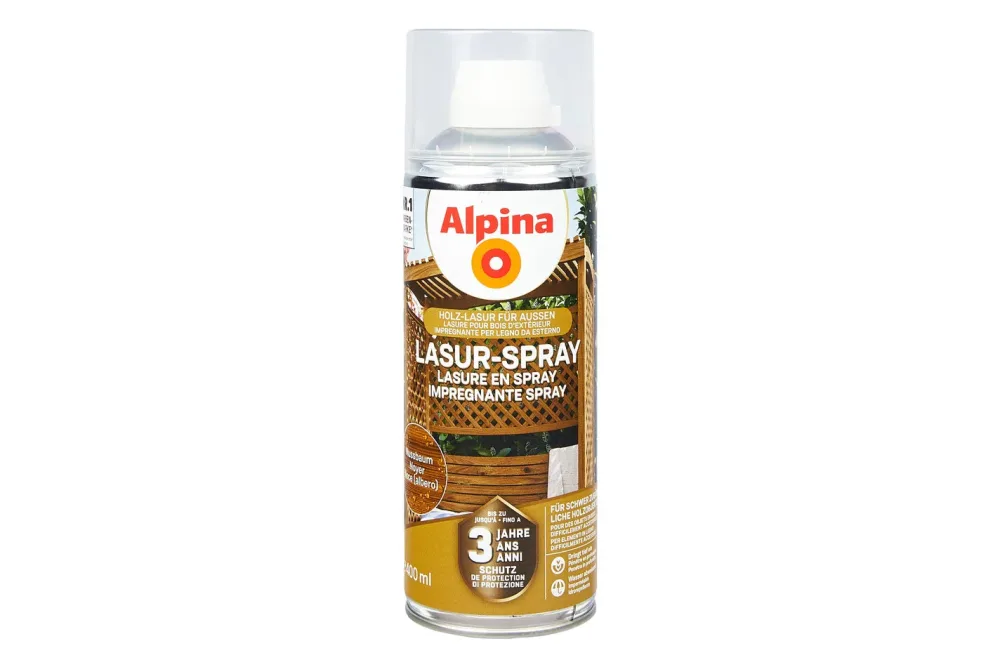 Alpina Lasur-Spray Nussbaum | 0.4 l