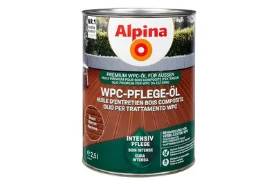 Alpina WPC-Pflege-Öl Braun | 2.5 l