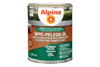 Alpina WPC-Pflegeöl Braun | 0.75 l