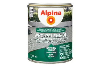 Alpina WPC-Pflegeöl Grau | 0.75 l