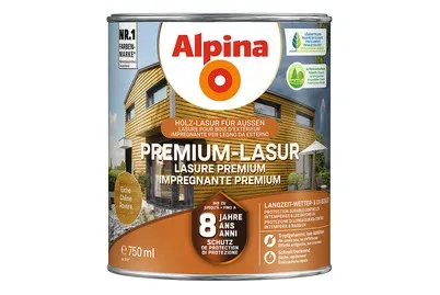 Alpina Premium-Lasur Eiche | 0.75 l