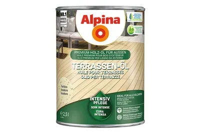 Alpina Terrassen-Öl Farblos | 2.5 l