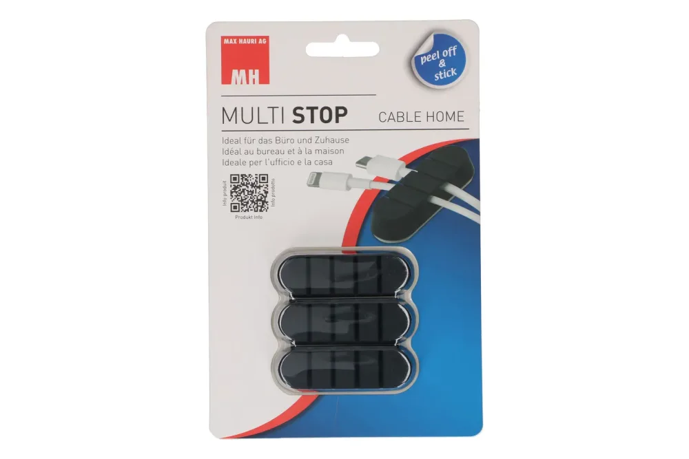 Max Hauri Multi Stop Set 3x schwarz