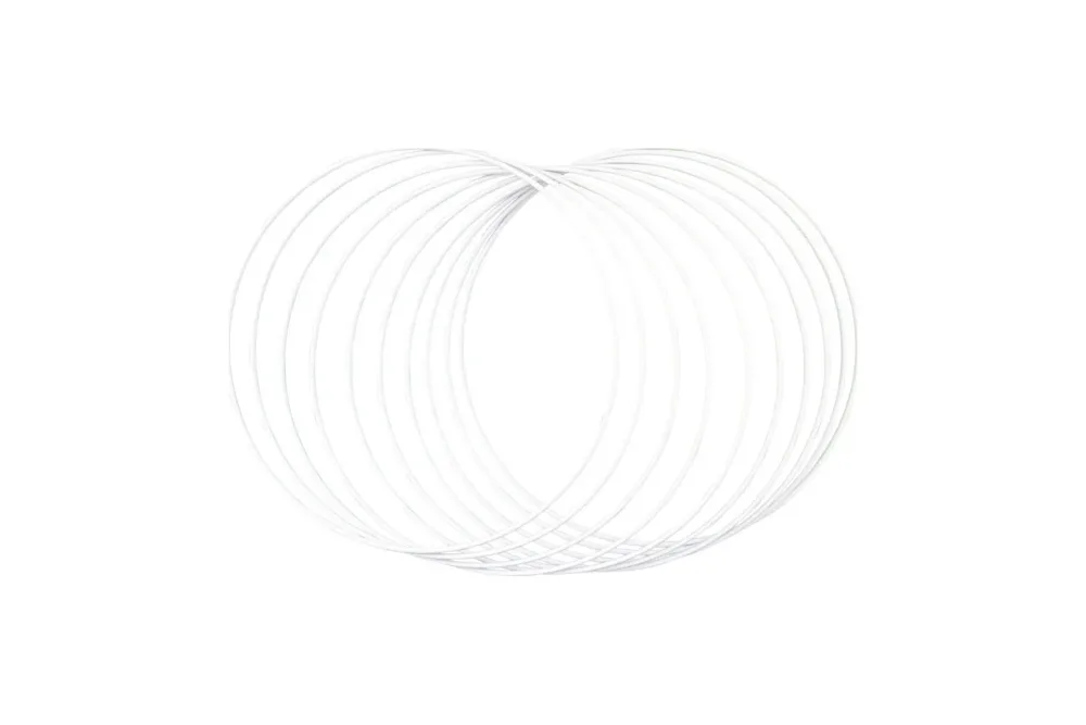 Metallringe, beschichtet, 25cm ø, Box 10Stück