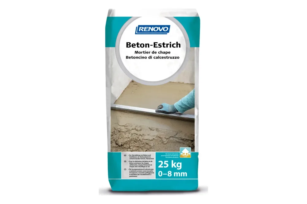 Renovo | Beton-Estrich | 25 kg | 0-8 mm