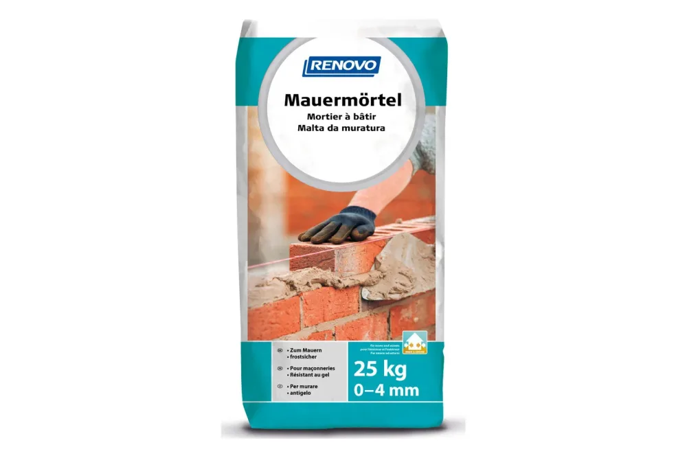 Renovo | Mauermörtel | 25kg | 0-4 mm