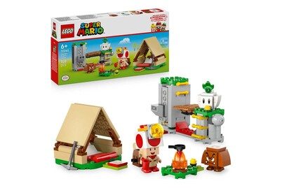 LEGO® Spielbausteine »LEGO® Super Mario Kapitän Toad-Camp 72040«, (159 St.)