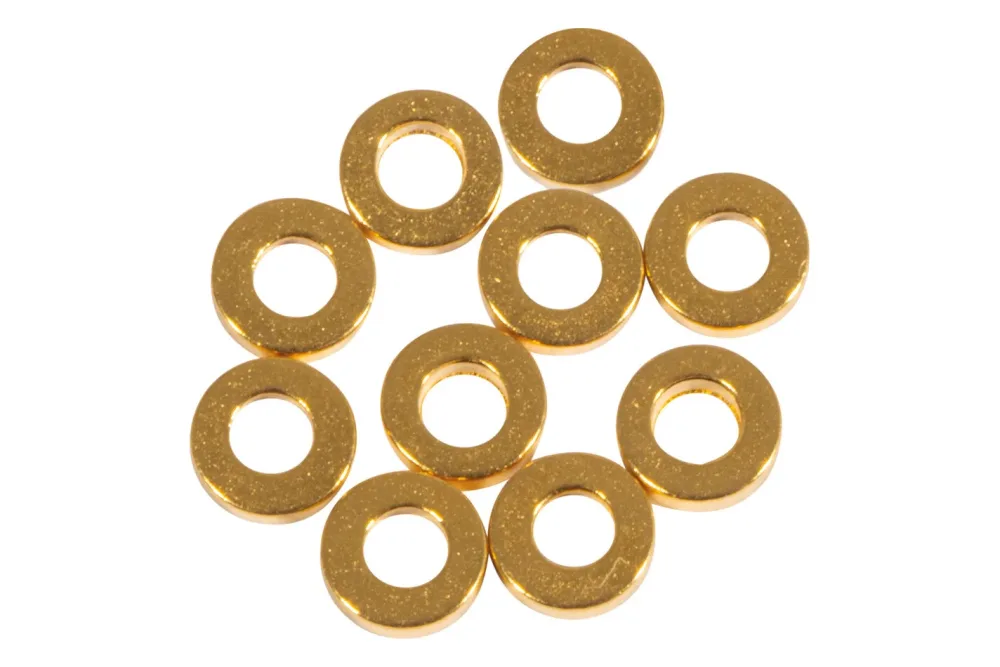 Metall Abstandsscheibe, 4x1mm ø, SB-Btl. 10Stück