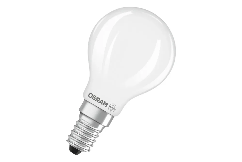 LED Tropfen P40 3,4W 827 matt E14 ww 2X