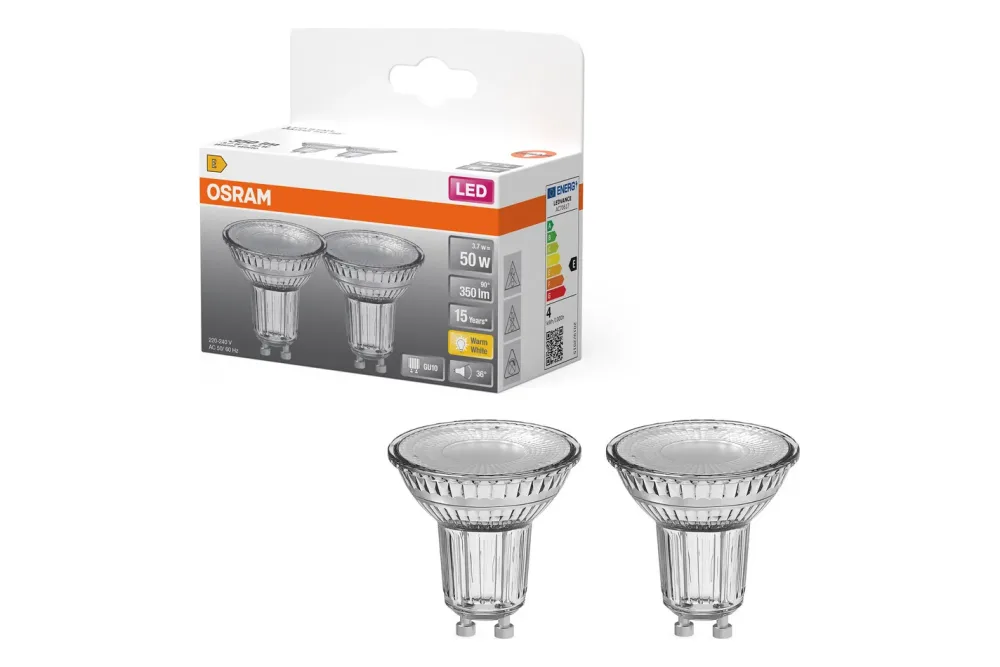 LED Reflektor Par16 3,7W 827 Gu10 ww 2X