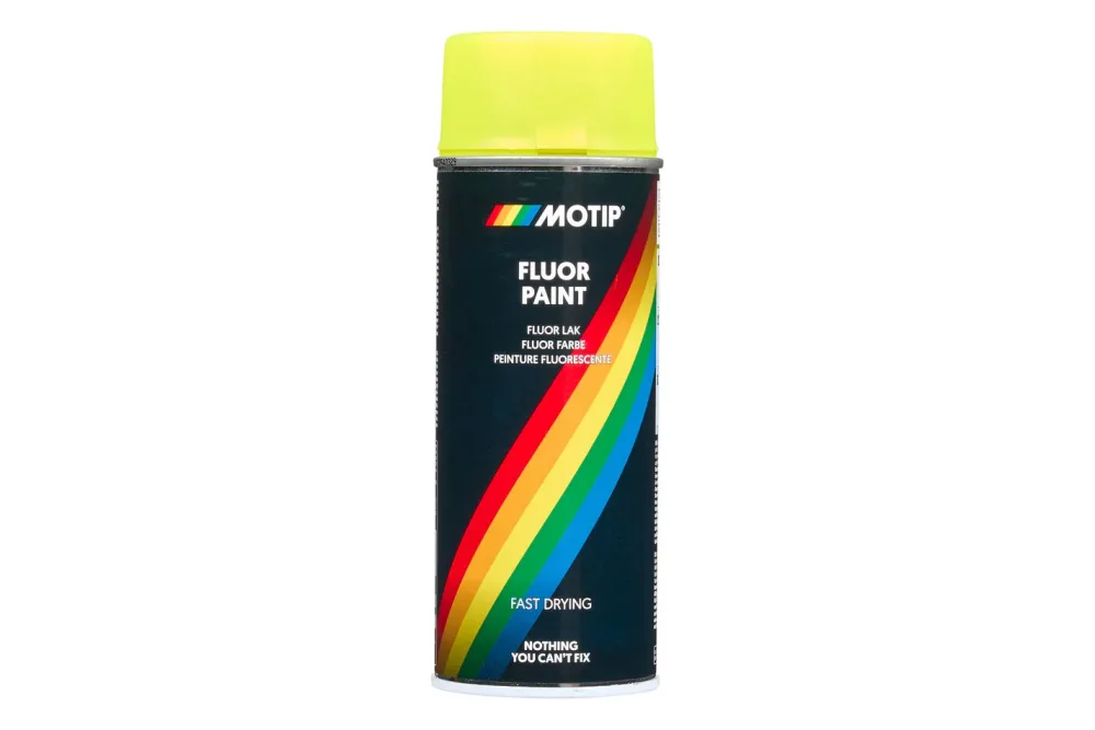 Motip Autospray Fluor-Spray Gelb 400ml