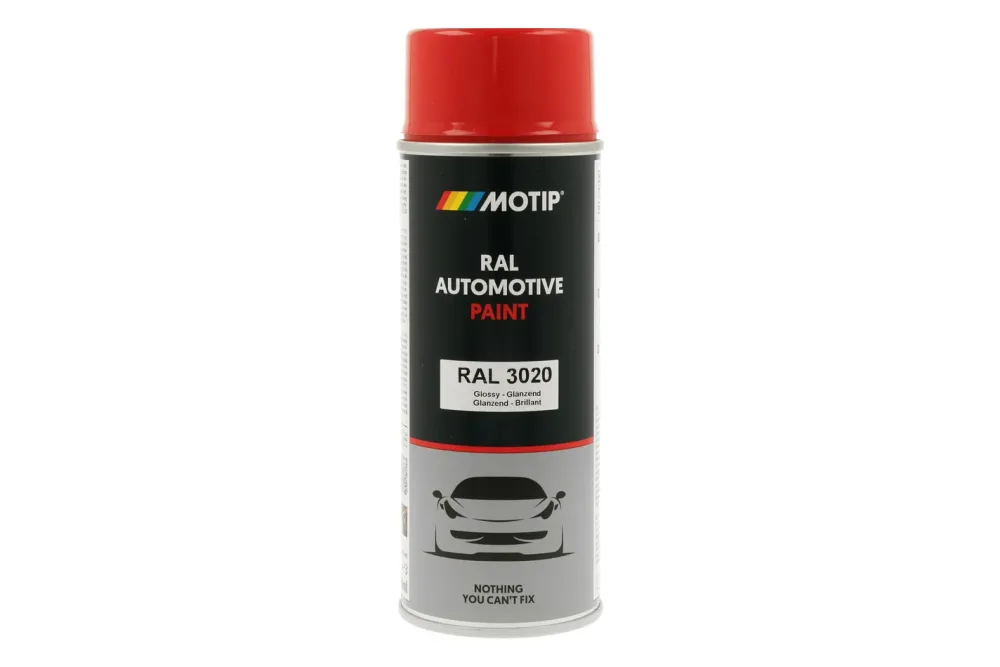 Motip Autospray Automotive Ral 3020 Glänzend 400ml