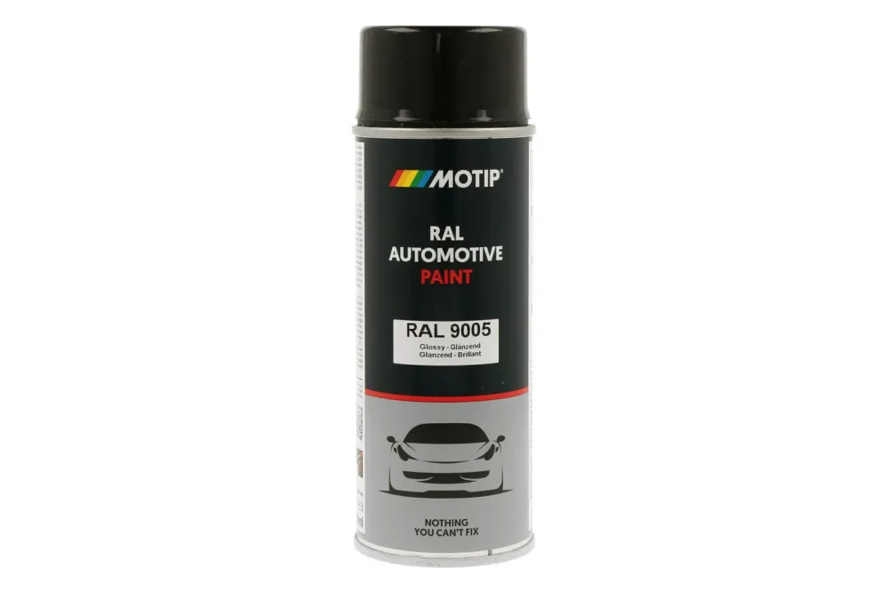 Motip Autospray Automotive Ral 9005 Glänzend 400ml
