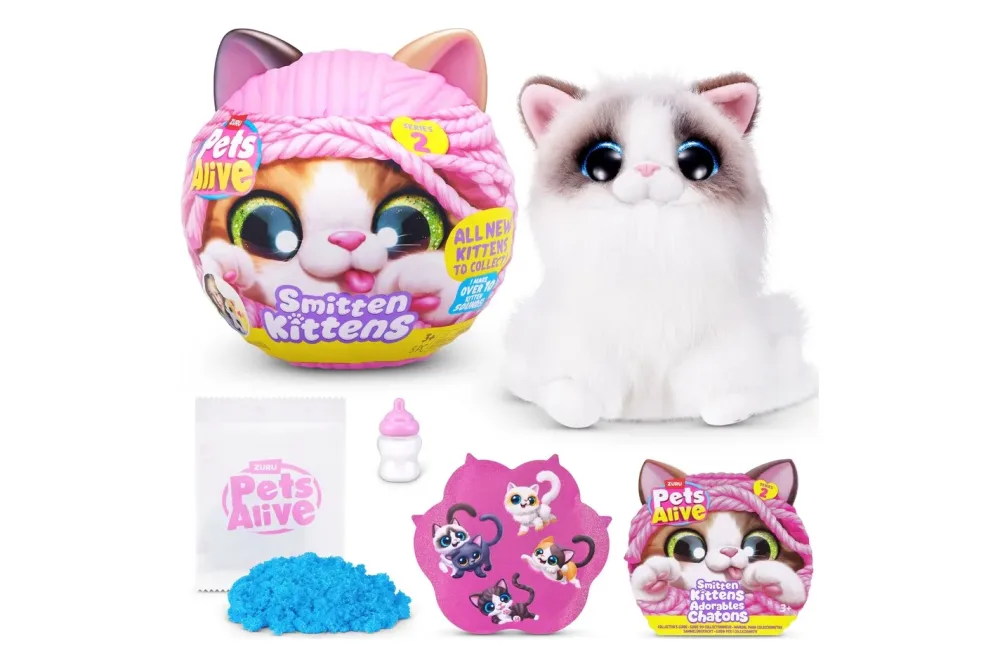 Zuru - Pets Alive Smitten Kittens Serie 2 assortiert, Multicolor