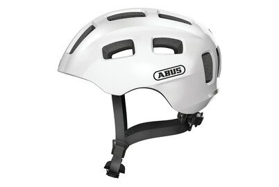 ABUS Velohelm Kinder Youn-I 2.0 - Pearl White