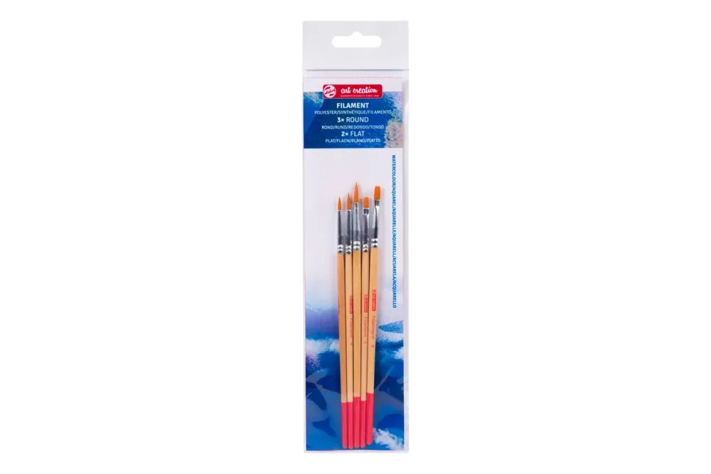 Talens Aquarellpinsel Set 5 FSC