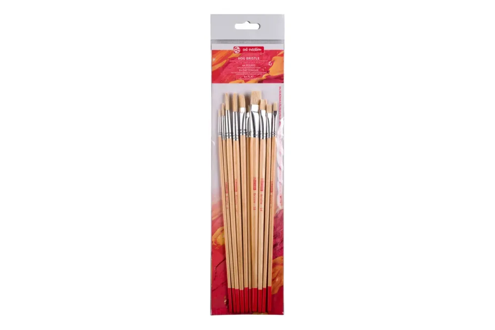 Talens Acrylpinsel Schwein Set 10 FSC