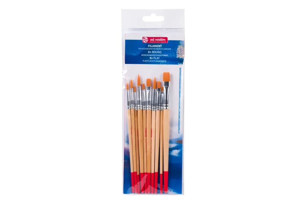 Talens Aquarellpinsel Set 10 FSC