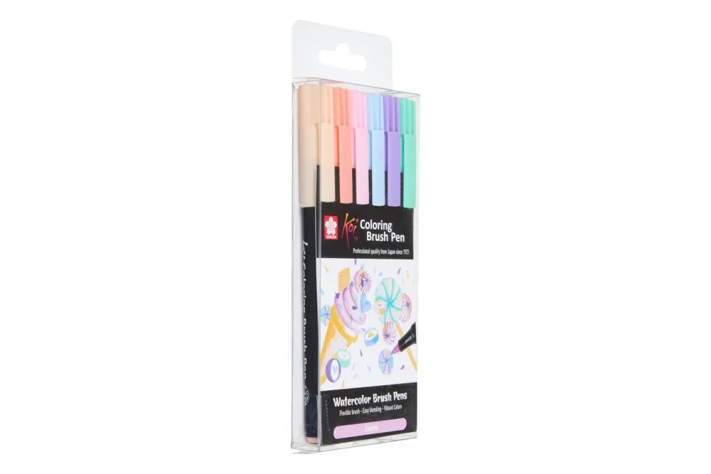 Koi Color Brush Bonbon Set 6