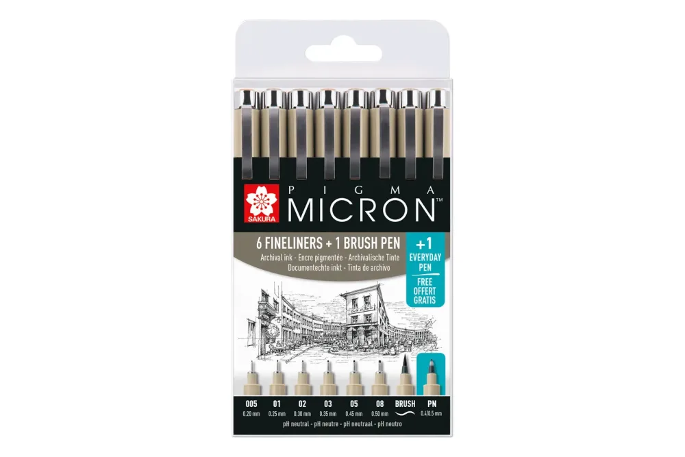 Pigma Micron Set 7